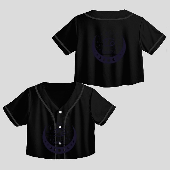 capricorn Crop Top Baseball Jerseys