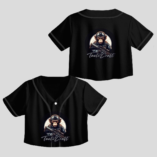 Ape Strong Crop Top Baseball Jerseys