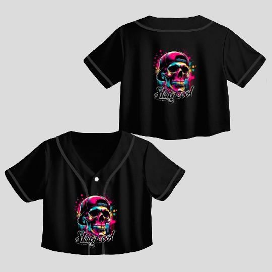 Totenkopf Stay cool Crop Top Baseball Jerseys