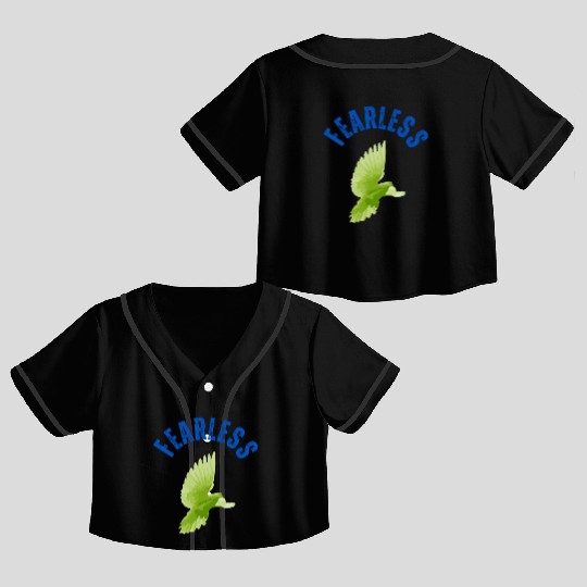 FEARLESS Crop Top Baseball Jerseys