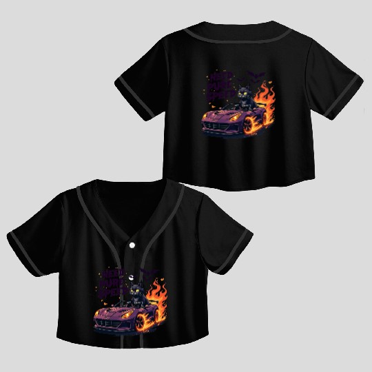 Best typography inspirational design Crop Top Baseball Jerseys