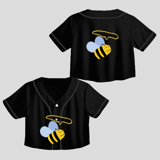 Things will bee okay Crop Top Baseball Jerseys