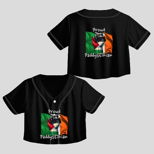 Proud Paddystinian Crop Top Baseball Jerseys