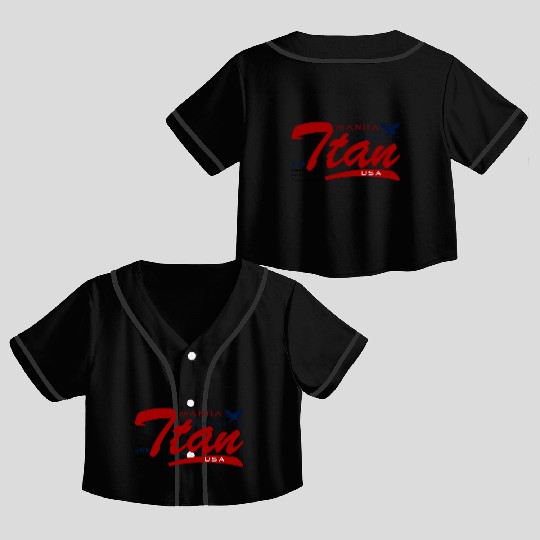Manhattan Crop Top Baseball Jerseys