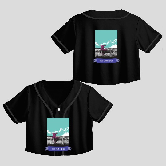 Egg Hunt Pro Easter Crop Top Baseball Jerseys