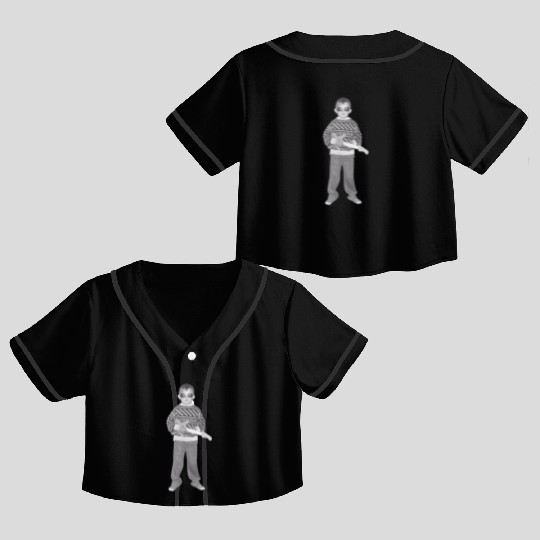 Retro Kid Legend Crop Top Baseball Jerseys
