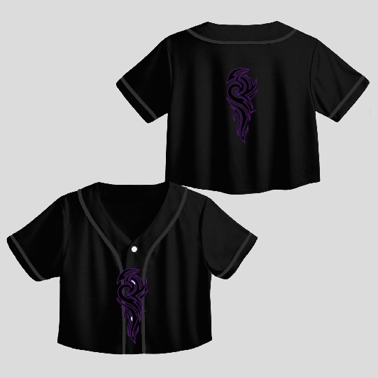flow Crop Top Baseball Jerseys