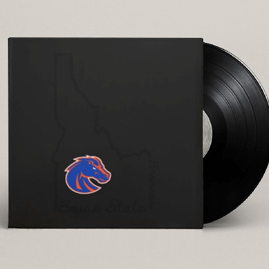 Boise State Broncos Idaho Offilly Custom Vinyl Record Sleeves