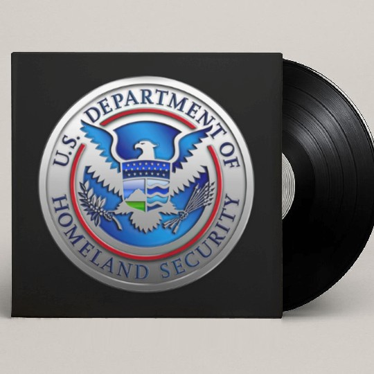 Department of Homeland Security (DHS) Custom Vinyl Record Sleeves