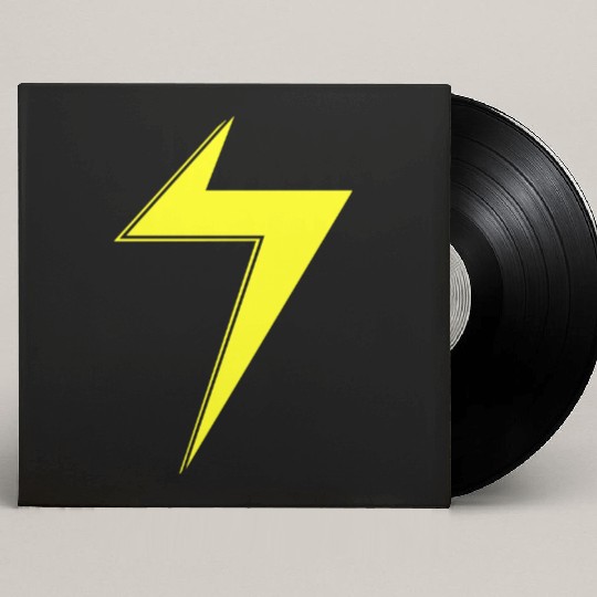 Ms Marvel Bolt Custom Vinyl Record Sleeves