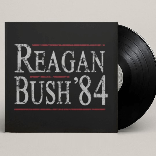 Reagan Bush 84 Custom Vinyl Record Sleeves