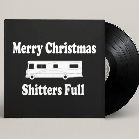 Christmas Vacation - Merry Christmas Shitters Full Custom Vinyl Record Sleeves