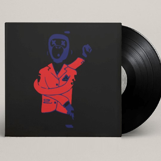 Drunk Monkey Custom Vinyl Record Sleeves