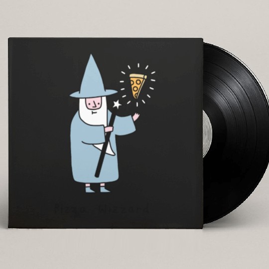 Pizza Wizzard Custom Vinyl Record Sleeves
