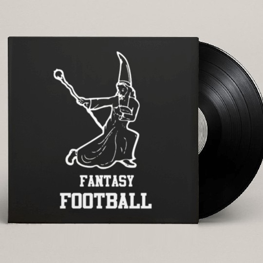 Fantasy Football Fairy Draft Beer Sports Wizard Custom Vinyl Record Sleeves