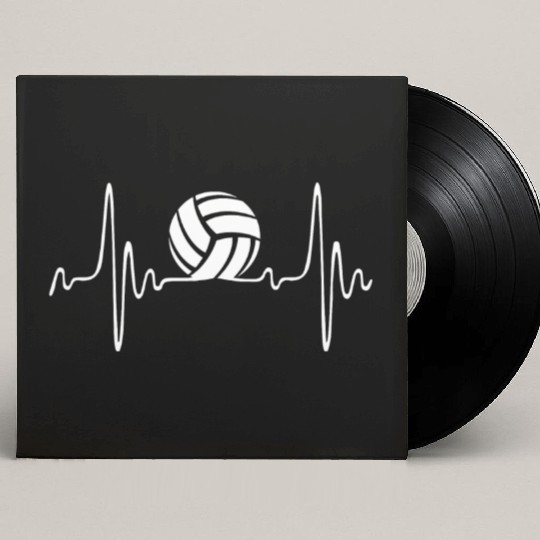 Volleyball Beats Custom Vinyl Record Sleeves