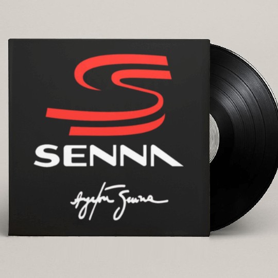 ayrton senna logo Custom Vinyl Record Sleeves