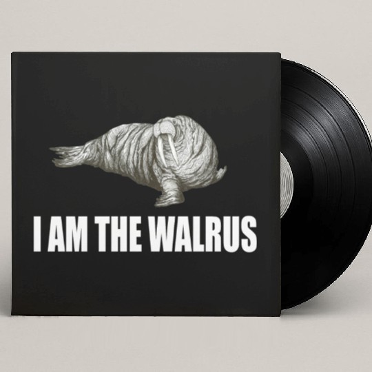 I Am The Walrus Custom Vinyl Record Sleeves