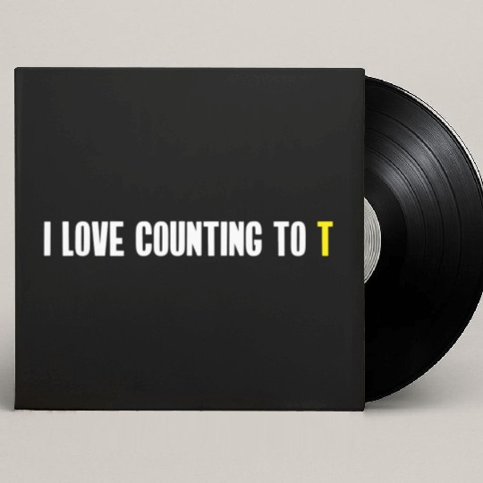 Ultimate Frisbee Custom Vinyl Record Sleeves: Funny Stall Count Joke