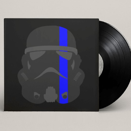 Thin Blue Line - Storm Trooper Custom Vinyl Record Sleeves
