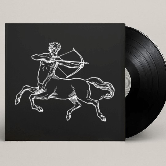 Zodiac Sagittarius Custom Vinyl Record Sleeves
