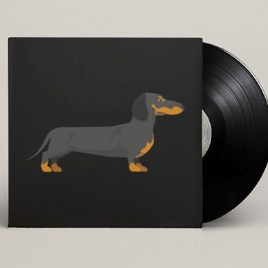 dachshund Custom Vinyl Record Sleeves