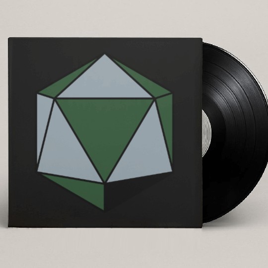 platonic solid Custom Vinyl Record Sleeves