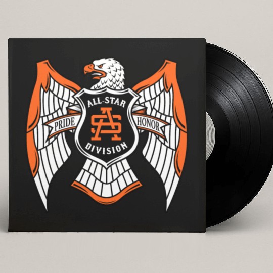 hawk crest mma Custom Vinyl Record Sleeves