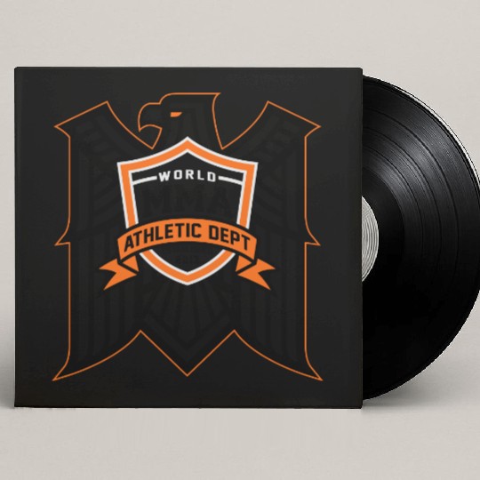 hawk crest mma Custom Vinyl Record Sleeves