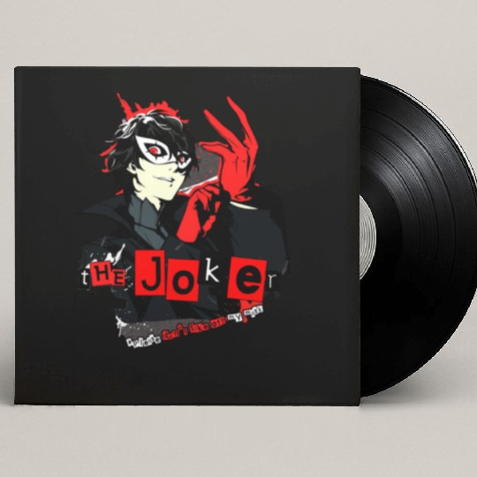 Persona 5 joker Custom Vinyl Record Sleeves