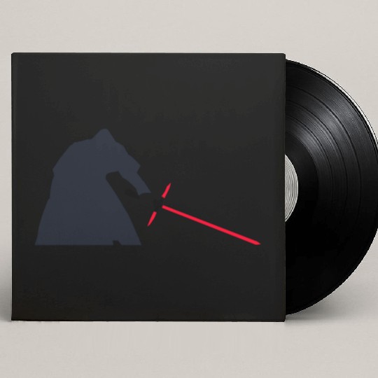 Kylo Ren Lightsaber Custom Vinyl Record Sleeves