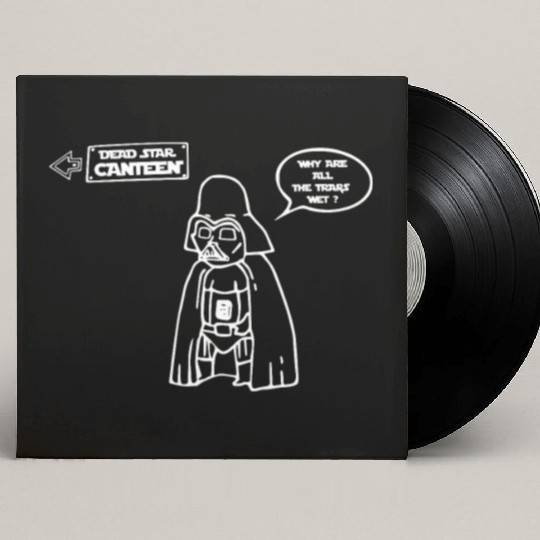 Eddie Izzard Death Star Canteen Custom Vinyl Record Sleeves