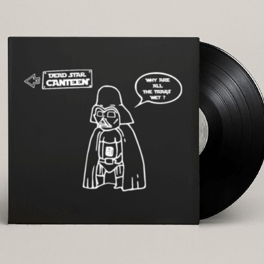 Eddie Izzard Death Star Canteen Custom Vinyl Record Sleeves