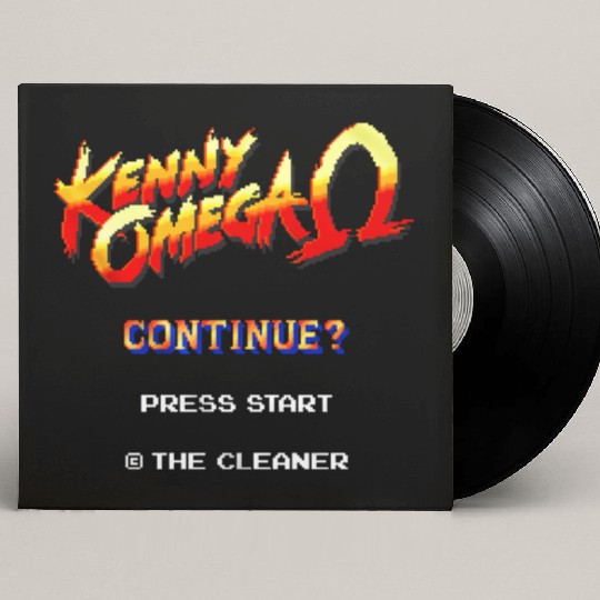 kenny omega game 8 bit Custom Vinyl Record Sleeves