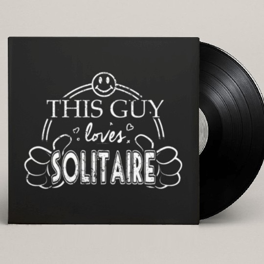 Guy Loves Solitaire Custom Vinyl Record Sleeves