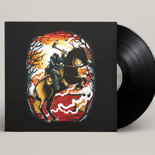 Headless Horseman Custom Vinyl Record Sleeves