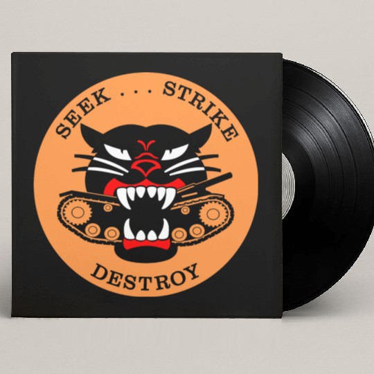 M18 HELLCAT Tank Destroyer Custom Vinyl Record Sleeves