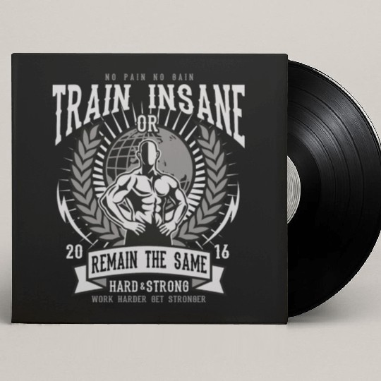 Train Insane Custom Vinyl Record Sleeves