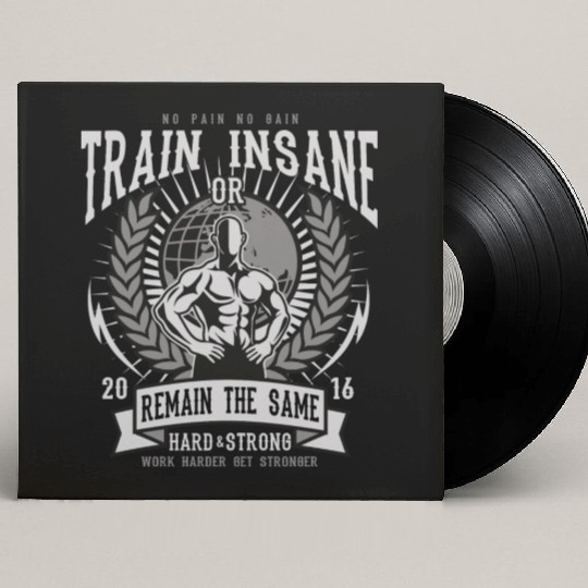 Train Insane Custom Vinyl Record Sleeves
