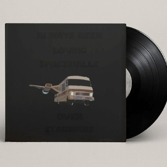 spaceballs over starwars Custom Vinyl Record Sleeves