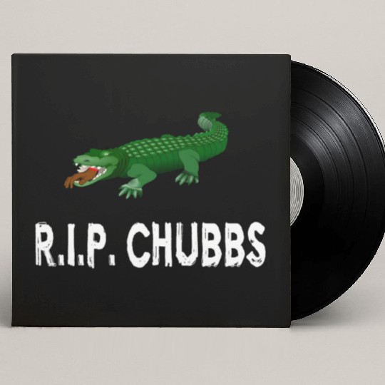 R.I.P. Chubbs - Happy Gilmore Custom Vinyl Record Sleeves