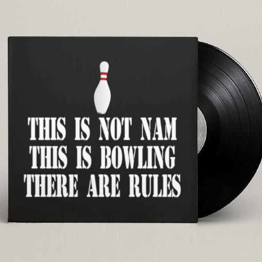 The Big Lebowski Quote Custom Vinyl Record Sleeves