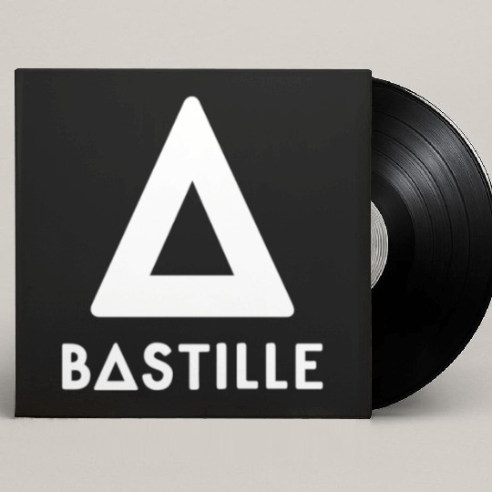 Bastille Rock Band Triangle Logo Custom Vinyl Record Sleeves