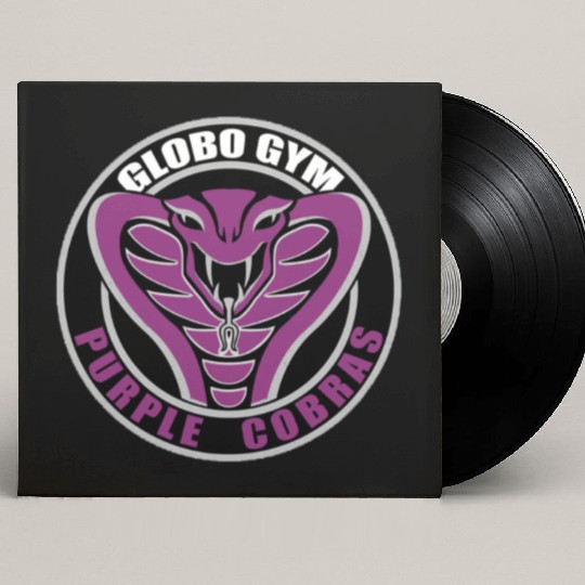 Globo Gym Purple Cobras Custom Vinyl Record Sleeves