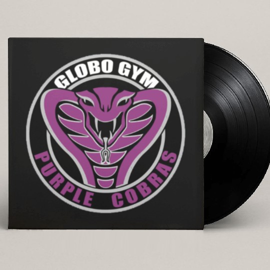 Globo Gym Purple Cobras Custom Vinyl Record Sleeves