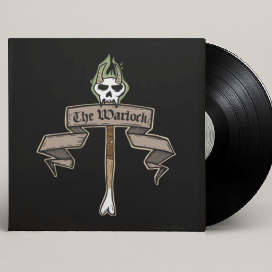 The Warlock Custom Vinyl Record Sleeves