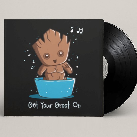 Get Your Groot On Custom Vinyl Record Sleeves