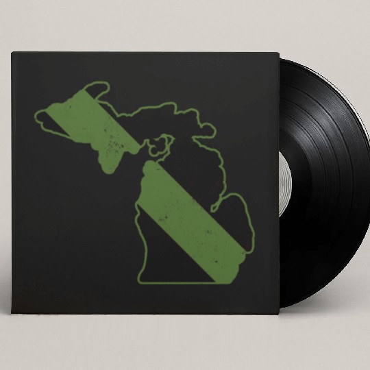 Game Warden CBP Michigan Border Patrol Park Ranger Custom Vinyl Record Sleeves