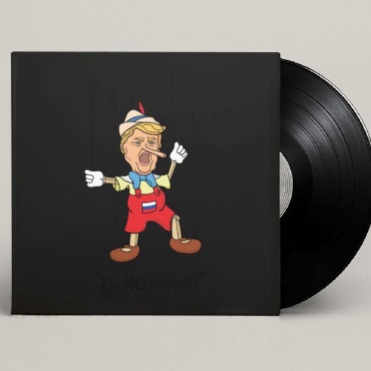 Pinocchio Trump Custom Vinyl Record Sleeves