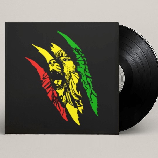 Lion Of Judah - Reggae Music Rastafari Rasta Gift Custom Vinyl Record Sleeves